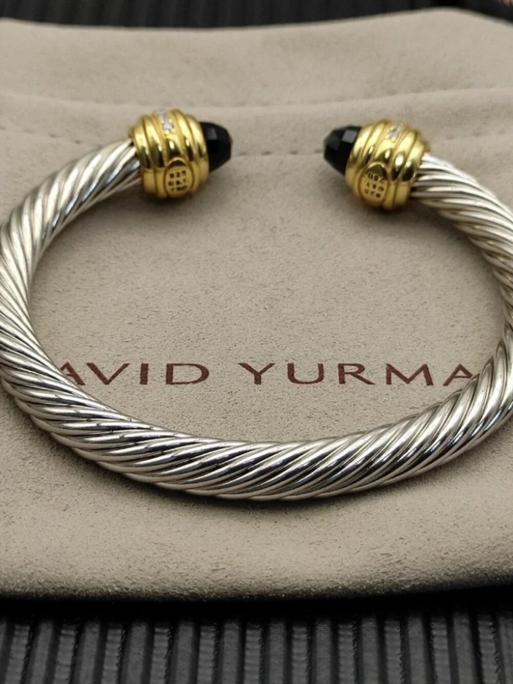 🍭David Yurman Twisted Cable Cuff Bracelet